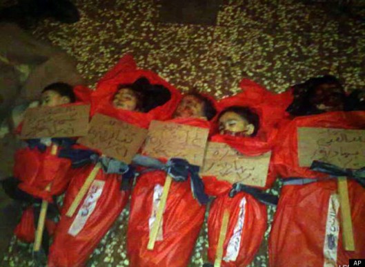 Syrian children were slaughtered by regime's thugs in Homs